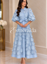 Vivienne Dress In Sky Blue