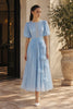 Nicole Dress in Sky Blue