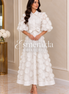 Vivienne Dress In White