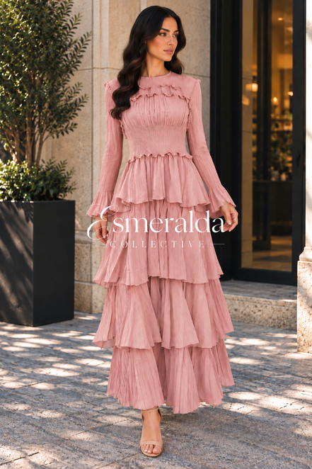 The Esther Dress In Pink