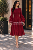 Reverie Dress in Red
