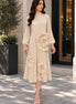 The Serena Dress In Cream