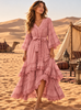 Sahara Dress in Rose