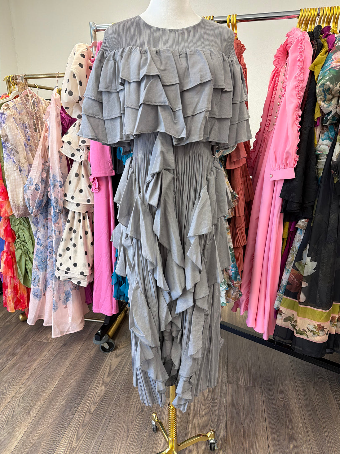 Tired Ruffle Dress