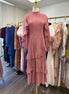 Pleated Pink Dress