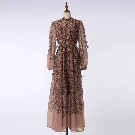 Cheetah Petal Dress