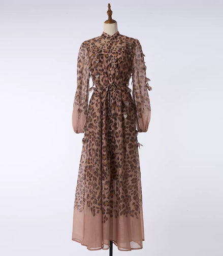 Cheetah Petal Dress