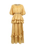 The Milan Dress In Honey Gold