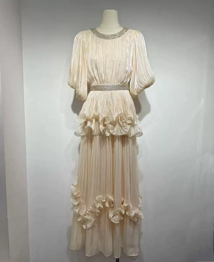 The Milan Dress In Ivory