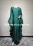 Shimmer Butterfly Abaya Dress